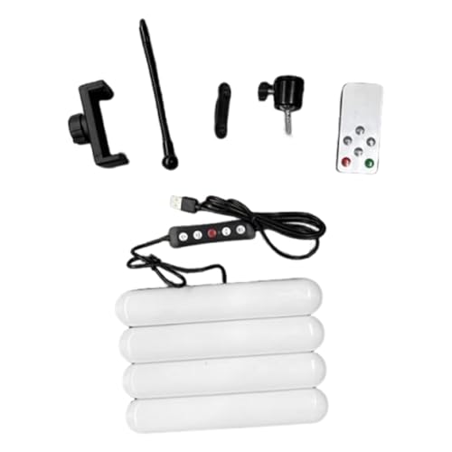 Anneaux Lumineux RVB 144 LED Karlak réglable 3200K-6500K avec télécommande USB