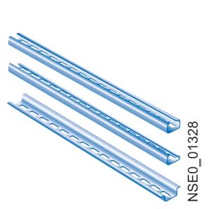Rail support pour intégration de modules Sivacon S4 1m