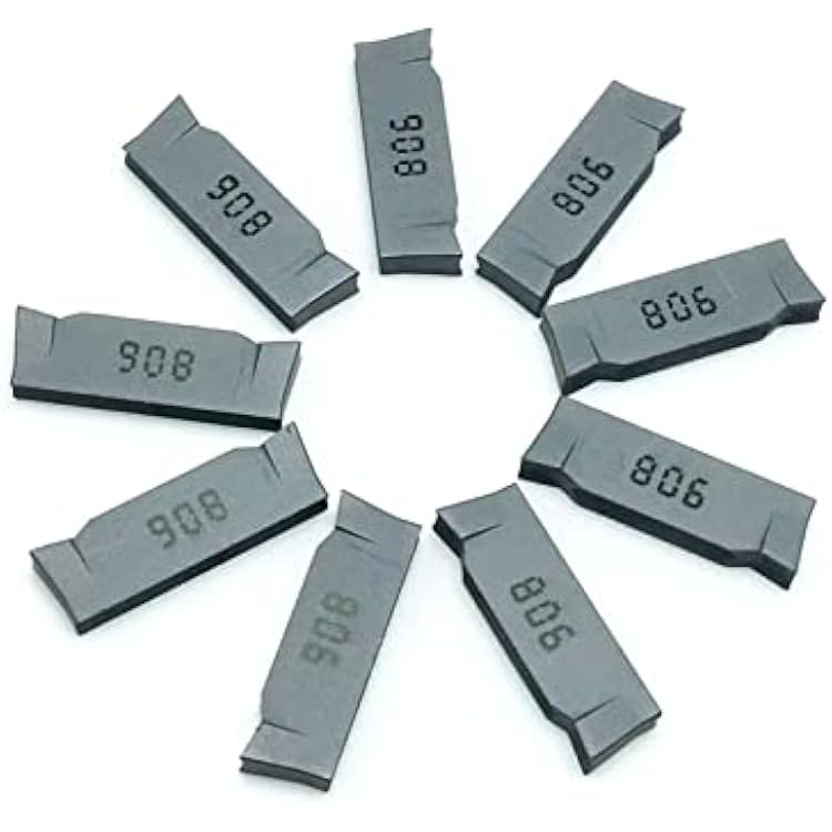Carbide Milling Cutter DGN2002C / DGN2002J IC908 DGN3003J /DGN3003C IC908 CNC Iscar Carbide Insert Slotting DGN 3003J IC908 Tool DGN 3003 (Angle : DGN2002J IC908, Insert Width(mm) : 10PCS(1box))