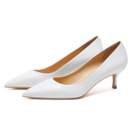 Escarpins en cuir pour femme parfaits comme chaussures de mariage confortables et de bureau