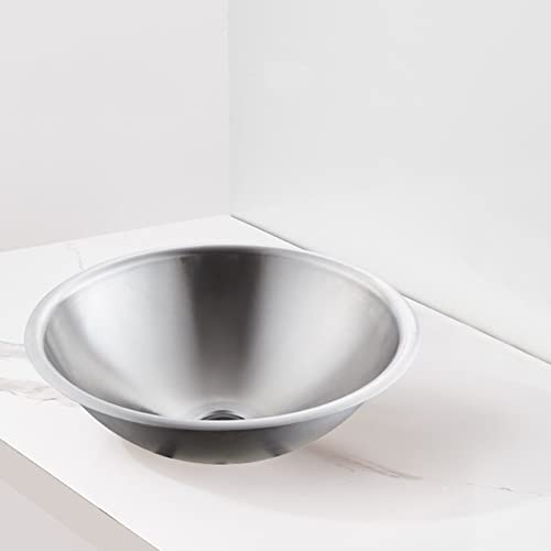 Lavabo en acier inoxydable brossé : la solution contre le calcaire en salle de bain