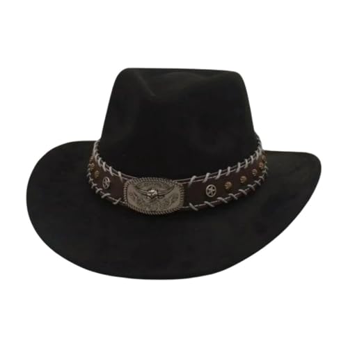 Sombrero de verano y otoño bohemio occidental 23 ante con diseño de corazón para hombre y mujer, Nuevo5, Talla única