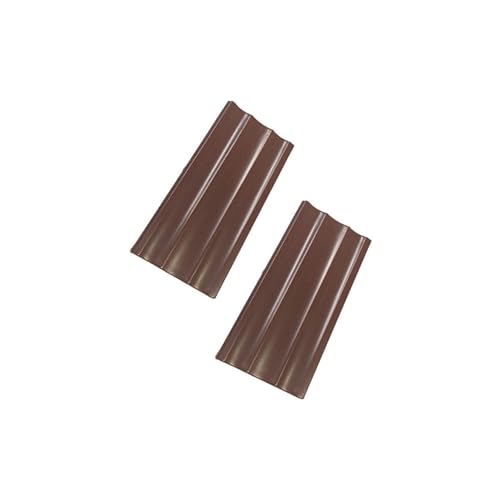 Contemporary Seam Plates, Dove White, PK2