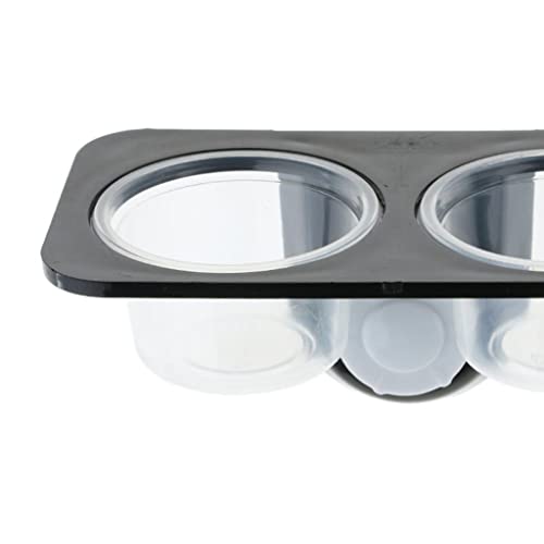 perfk Futterschale Wasserschale Futternapf Trinknapf mit abnehmbarem Saugnapf für Reptilien