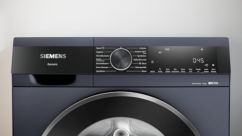 Image of Siemens 10 kg Fully-Automatic Front Load iQ700 Washing Machine (WG52A2ZPIN,Dark Lake)