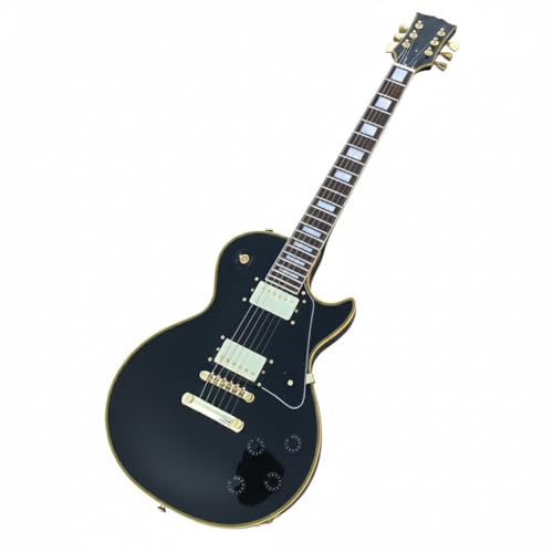 Guitare électrique Single Cut avec manche acajou massif et filet 5 plis