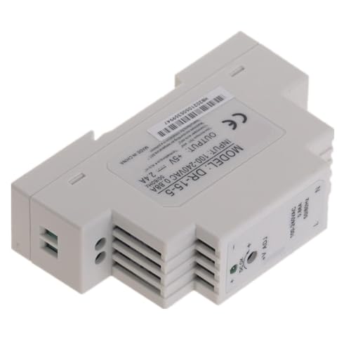 Alimentation sur rail DIN DR-15 5V pour armoire électrique industrielle