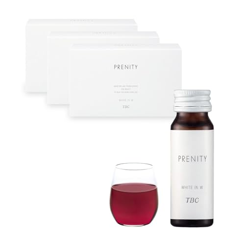 TBC PRENITY プレニティ ホワイトインW_30mL×10本入【3箱セット】(ベリー&アップル風味)美容 ドリンク ノンシュガー
