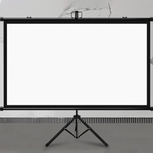Pantalla de proyección portátil para noches de cine en el patio trasero