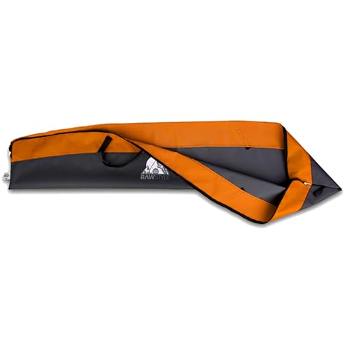 Foto von Rawstyle Skitasche Ski-Schuh-Tasche Set SKI-Tasche 160cm 180cm 190cm wasserdicht Ski Bag Ski Cover Wintersport Kombi (schwarz-schwarz, Set 180cm)