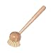 CBCN Kuchnia Szorowanie Szczotka-Naturalna szczotka do czyszczenia Zestaw i bambusa i włókna kokosowe Bristles Dish Brush do naczyń, butelki, warzyw (Color : 03)