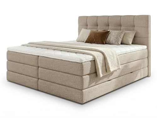 Sofnet Boxspringbett Best XL mit 2 Bettkästen und Topper, mit...