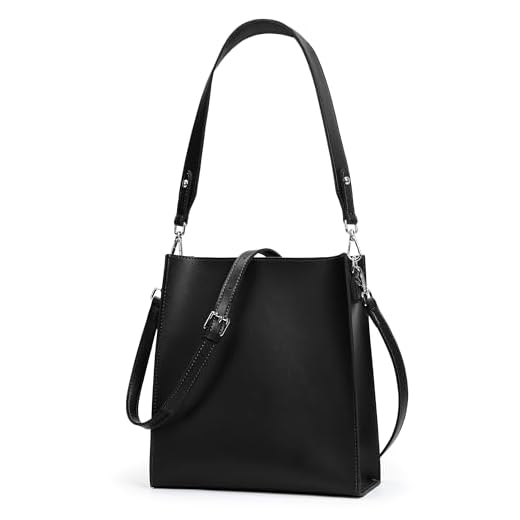 KALIDI Handtasche Damen Mittelgroß Veganes Leder Crossbody Bag Damen Umhängetasche mit Verstellbarem Gurt Tote Bag für Schule Büro Arbeit Reisen Ausflug Einkauf