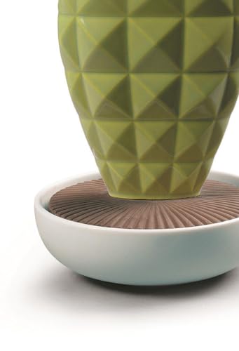 Difusor de aroma Lladró Opuntia Cactus de porcelana miniatura 4