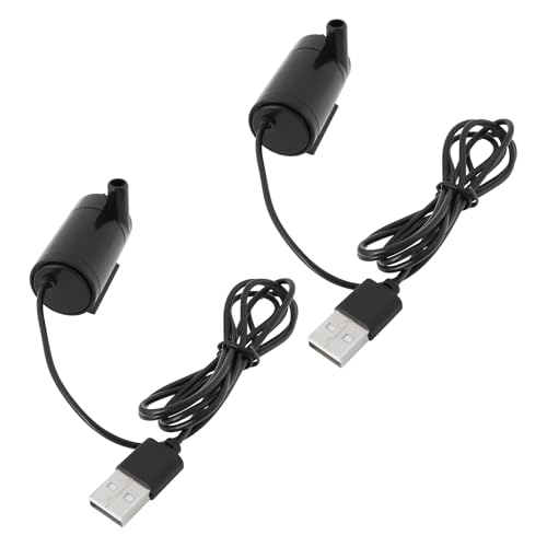 YINETTECH DC 3-5V 1A ~jbT[|v USB }CN[^[|v PVC`[u p̐ r    p ubN 2