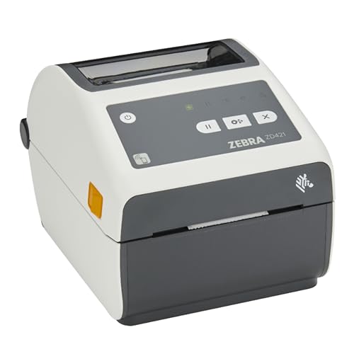 Image of ZD4AH42-D01E00EZ - Zebra ZD421 Direct Thermal Printer, Healthcare Approved, 203 DPI, USB, Ethernet, Bluetooth