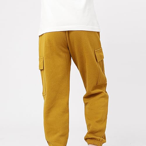 Girls Casual Cargo Jogger Pants,Kids Girl Hip Hop Dance Pants Boys Multi Pockets Parachute Jogger Sweatpants3