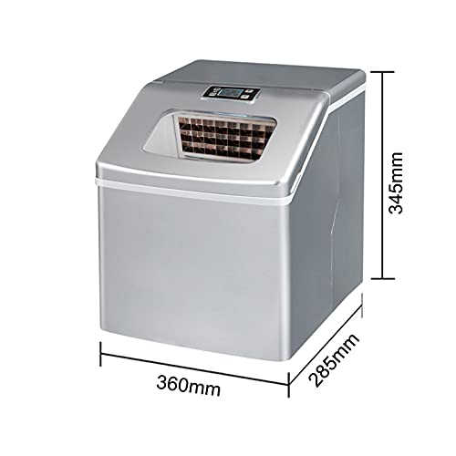 MHGD Elektrische Eismaschine, tragbare Eiswürfelmaschine, Tisch-Eismaschine, Selbstreinigungsfunktion, einfach zu… – Bild 7