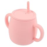 Warmhm Trinkbecher mit Sturz Trainingstasse für Kleine Hände für Selbstständige Trinken von Wasser