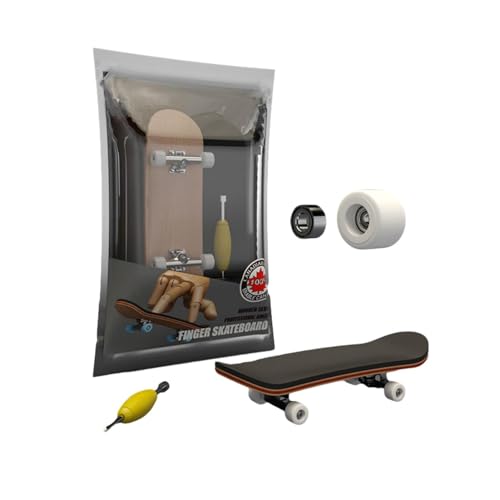 Monopatín De Dedo Profesional - Monopatín De Juguete con Destornillador | Diapasón De Madera De Arce | Diapasón De Arce De Madera Completo De Aleación | Regalo De Tabla De Skate De Madera para Ni