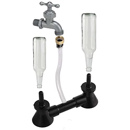 Lave-bouteille double tête pour évier de cuisine et bar