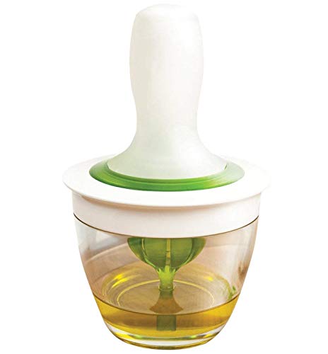 ORPIO (LABEL) Kitchen Silicone Oil Brush BBQ Chef’s Basting Set (Green)