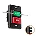 POWERTEC 71008 110/220V Single Phase On/Off Switch, 3HP, fits for Power Tools w/Deep Switch Box and Hardware Set