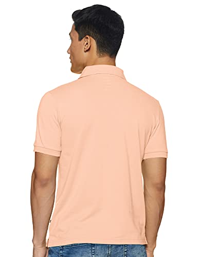 Image of Rupa Bumchums Men Super Combed Cotton Solid Half Sleeve Club Collar Polo Regular Fit T-Shirt with Chest Pocket