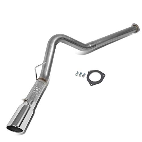 DNA MOTORING CBE-F250-005 Stainless Steel Cat Back Exhaust System [Compatible with 11-14 Ford F-250 SD / 11-14 F-350 SD / 11-14 F-450 SD 6.7L]