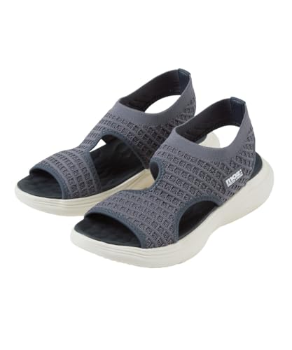[�j�b�Z��] �T���_�� ���f�B�[�X �y������蕝�L�z moz�i���Y�j ���y�ʃ��b�t���j�b�g�X�|�[�c�i���C�Y�S�d�j �O���[ L�E24.0~24.5cm/4E