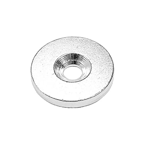 totalElement 3/4 Inch Countersunk Steel Disc, Blank Metal Strike Plates/Washers (75 Pack) Cover