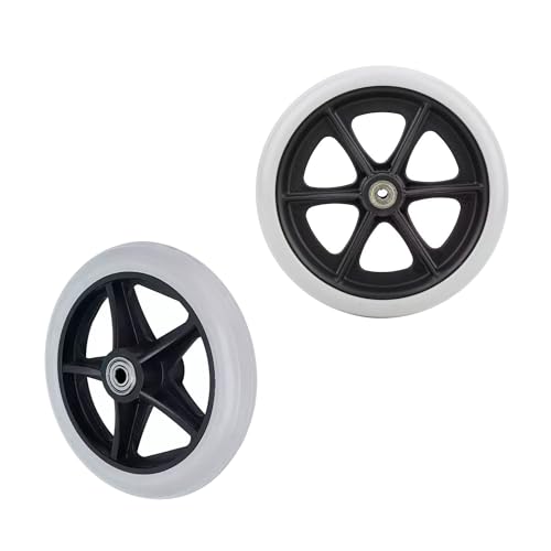 SEVEN MINE Par de Llantas Delanteras 6x1 Pulgadas...