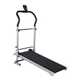 Compact Folding Treadmill for Home, Electric Walking Running Machine, Low Noise Running Fitness with Display