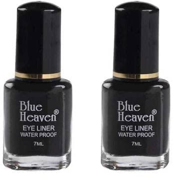 Blue Heaven 3304 Black Matte Finish Eye Liner 14 Ml (Black)