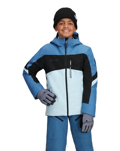Amazon.com: Obermeyer Fleet Jacket - Teen Boys - Blue Indy - Size