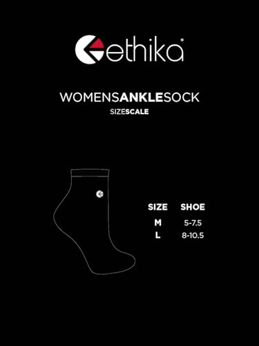 Ethika Women's Ankle Sock | Black2