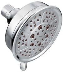 Chrome Four-function 4-3/8" Diameter Spray Head Standard