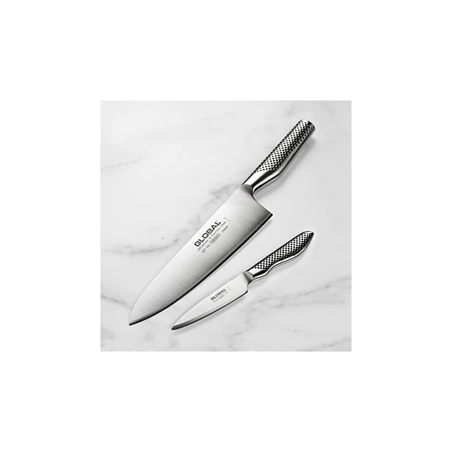 Global-Model-X-Chefs-Knife-Paring-Knife-Set-2-Piece Global Model X Chef's Knife & Paring Knife Set - 2 Piece