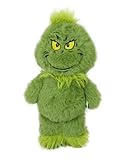 Hippie Hype The Stuffed Pet Dog Toy, Green Furry Character with Yellow Eyes, 10 Inches