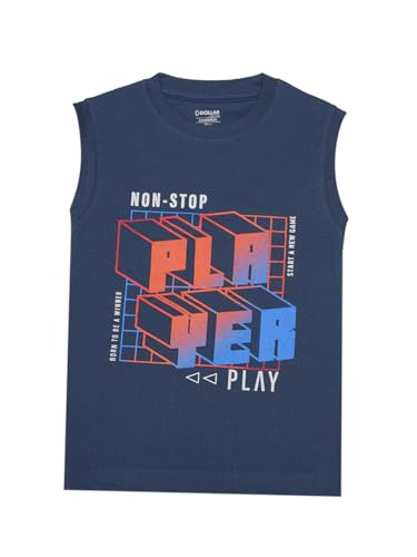 Image of Dollar Champion Cotton Regular Fit T-Shirts for Boys -Actual Color May Vary