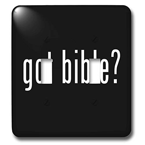 Interruptor de palanca 3dRose lsp_15952_2 con placa decorativa Got Bible 2