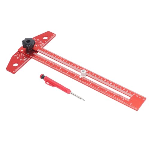 Escuadra para carpintería de aleación de aluminio miniatura 7