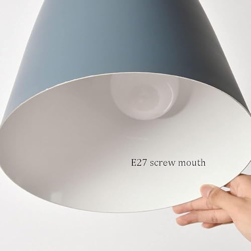 Lámpara colgante metálica diseño tapa de olla para comedor moderno 6