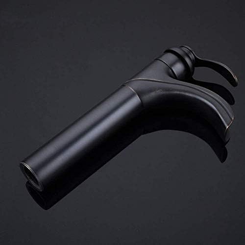 Robinets mitigeurs cascade noirs pour lavabo et bain moderne