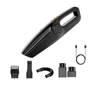 GaxQuly Cordless Handheld Vaccum Cleaner for Home 800W with USB Rechargeable Option for Home and Office & Car Use (Black)