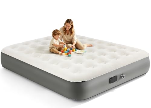 dkesdk Air Mattress Queen with Built in Pump for Family ＆Guest...