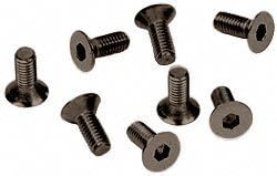 CRL Oil Rubbed Bronze Allen 6 mm x 12 mm Cover Plate Flat Head Screws - Package