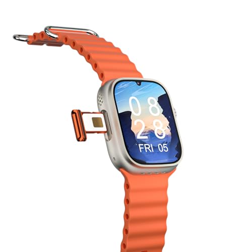 Image of Gs37 sim Watch Smartwatch 4G /5G SIM | 2.0 inch AMOLED Display | 4GB RAM 64GB Storage | Dual Camera | Bluetooth & Video Calling| Android Apps, Social Media