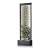 Alpine Corporation Mirror Waterfall Fountain with Stones and Lights - Zen Indoor/Outdoor Decor for Office, Living Room, Patio, Entryway - 72 Inches