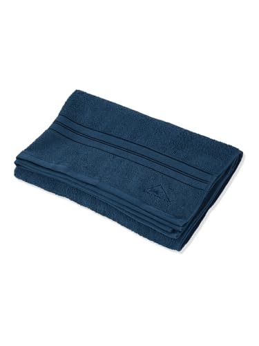 Image of Monte Carlo Essential 100% Cotton Bath Towel | 400 GSM Lightweight & Quick Dry | Soft Absorbent Large Towel 75x150 cm | Skin Friendly Daily Use Bathroom Towel for Men & Women (Jasper) | Real Teal